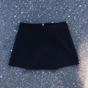 Mini Black Skirt